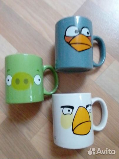 Кружка Angry birds новая