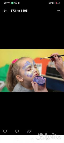 Аквагрим на детские мероприятия