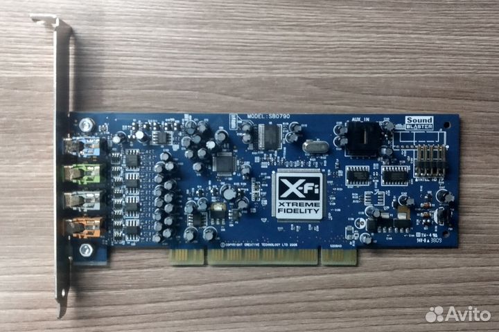 Creative Sound Blaster X-Fi Xtreme Audio, SB0790