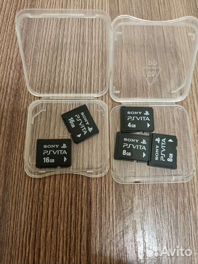 Оригинальные карты памяти для Sony ps vita