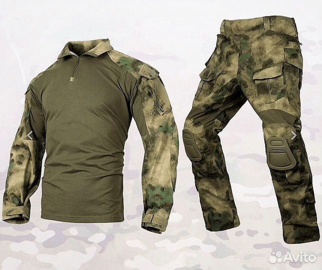 Тактический боевой костюм G3, мох