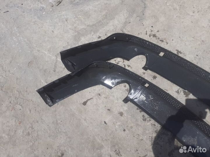 Накладка бампера Ford Focus3 bm5117a894a, задняя