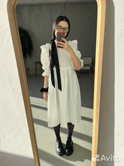 Галстук женский, шерсть с шелком