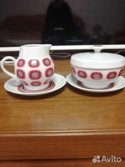 Винтаж сливник и сахарница Германия