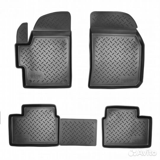 Коврики салона для daewoo matiz (2001-2005)