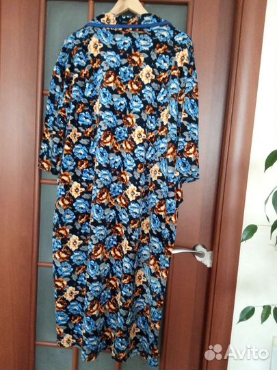 Халат велюровый женский разм 60