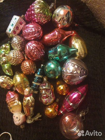 Елочные игрушки СССР