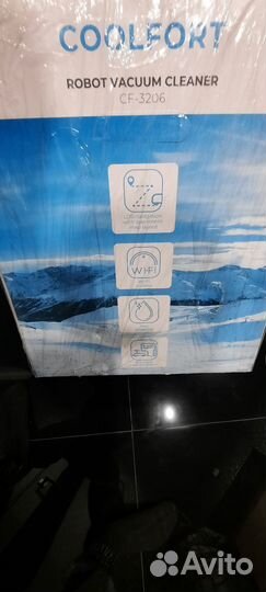 Моющий робот пылесос coolfort cf 3206 со станцией