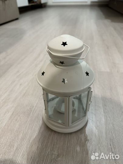 Подсвечник IKEA стекло