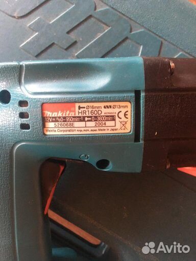 Шуруповерт бур аккумуляторный makita