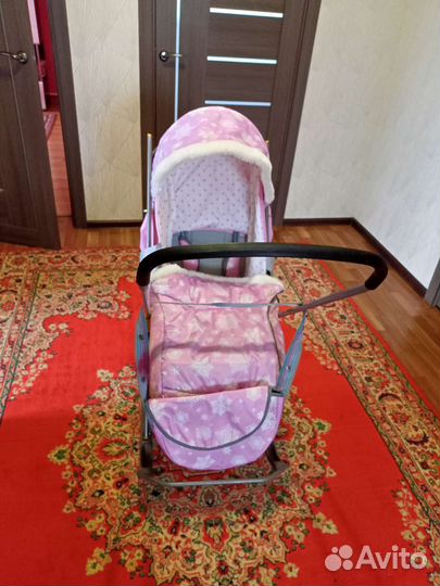 Детские санки коляска