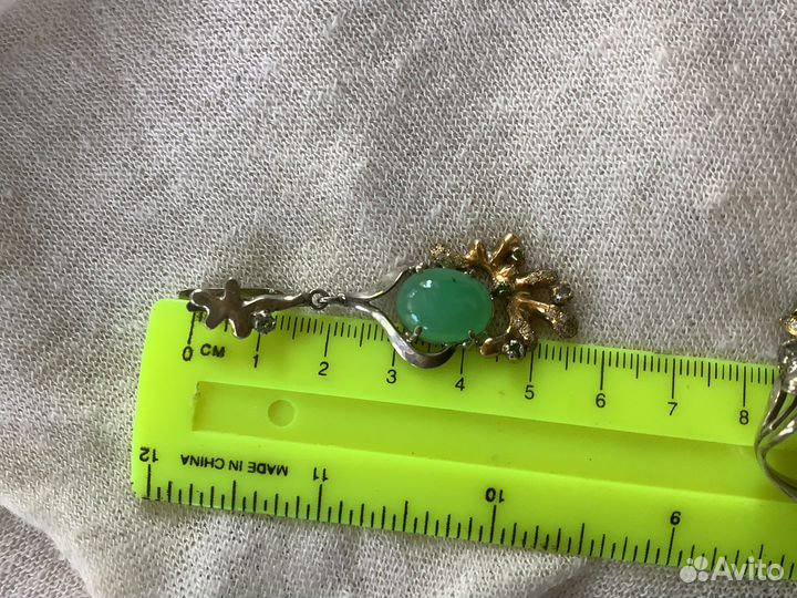 Серьги серебро. Эксклюзив