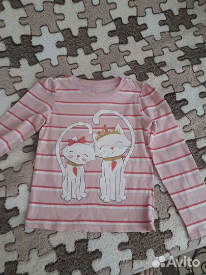 Кофта лонгслив р 116-122