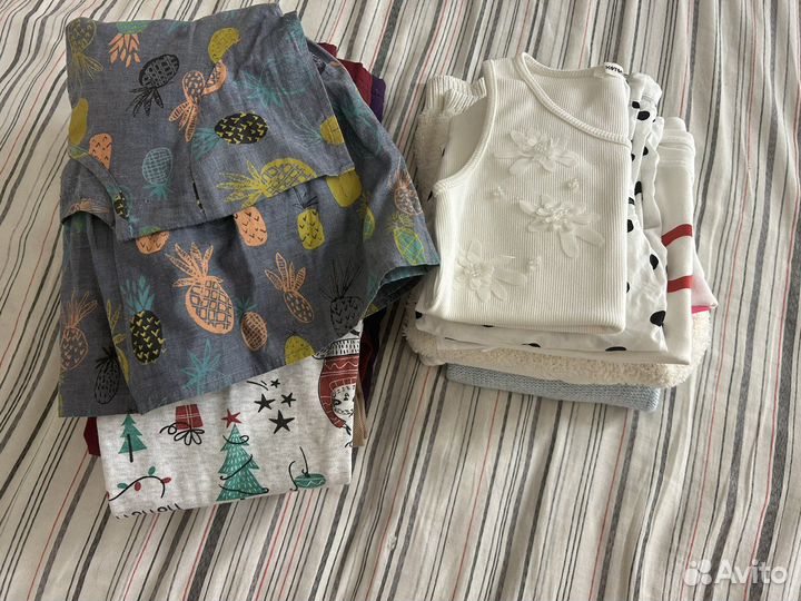 Вещи пакетом для девочки на рост 116