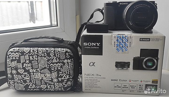 Sony nex 3n + сумка