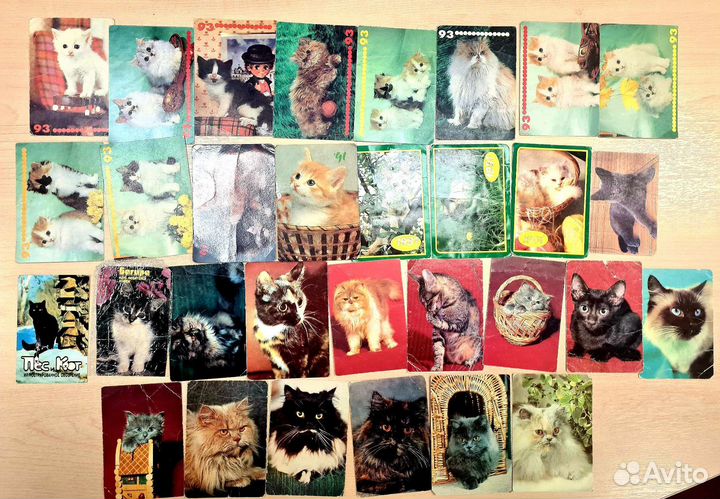 Карманные календарики, пакет 272 шт