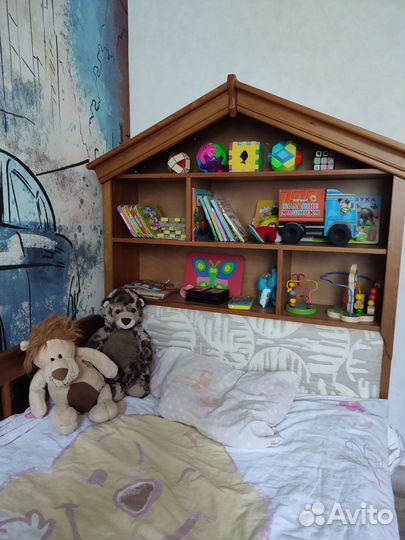 Детская кровать из массива + матрас в подарок