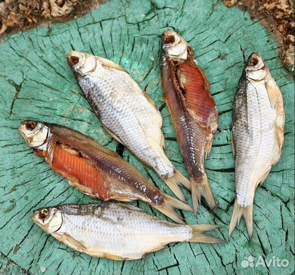 Вобла вяленая с икрой