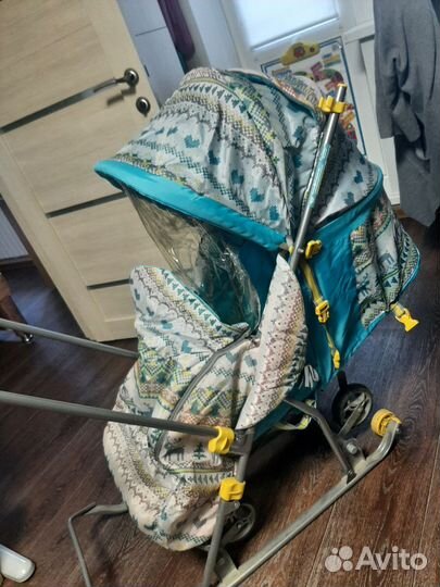 Санки коляска ника