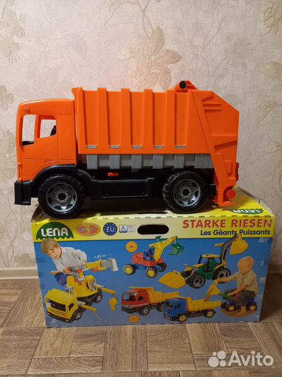 Машина детская игра мусоровоз