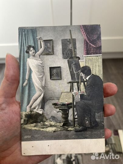 Антикварные открытки Alterocca Terni 5шт