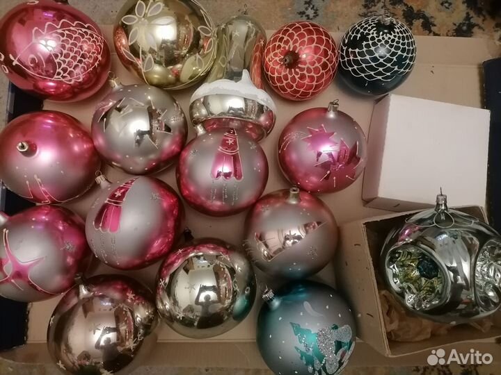 Елочные игрушки СССР