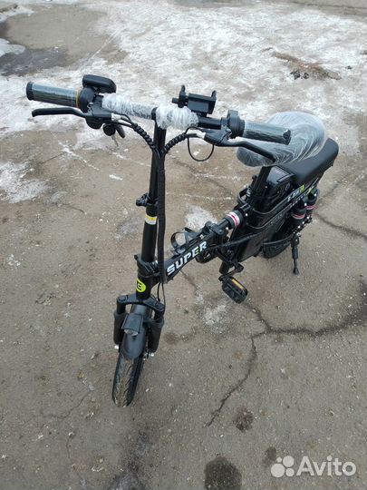 Электровелосипед складной