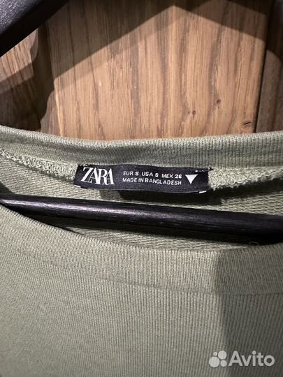 Платье футболка zara