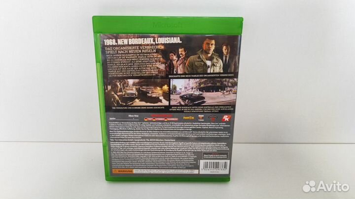 Mafia III (XboxOne) диск