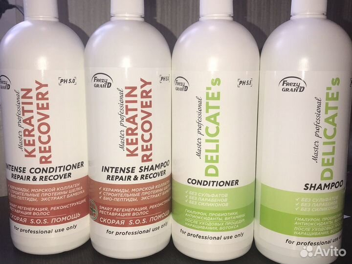 Шампунь и кондиционер бессульфатный Frazy Grand