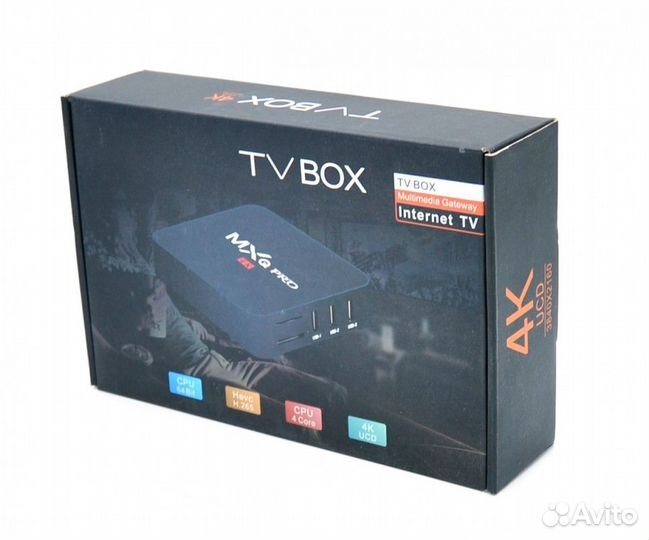 Android приставка Smart TV 4K 128 гб