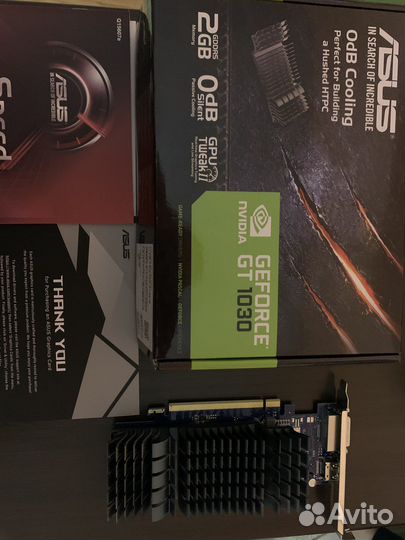 Видеокарта Asus geforce gt 1030