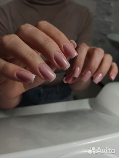 Маникюр, гель лак, моделирование, ногти