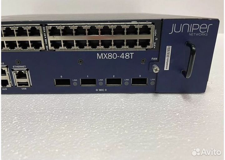 Маршрутизатор juniper MX80-48T