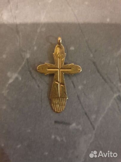Золотой крестик
