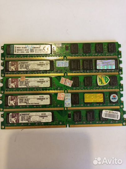 Dimm DDR2 2Gb 800Mhz Kingston (пк)