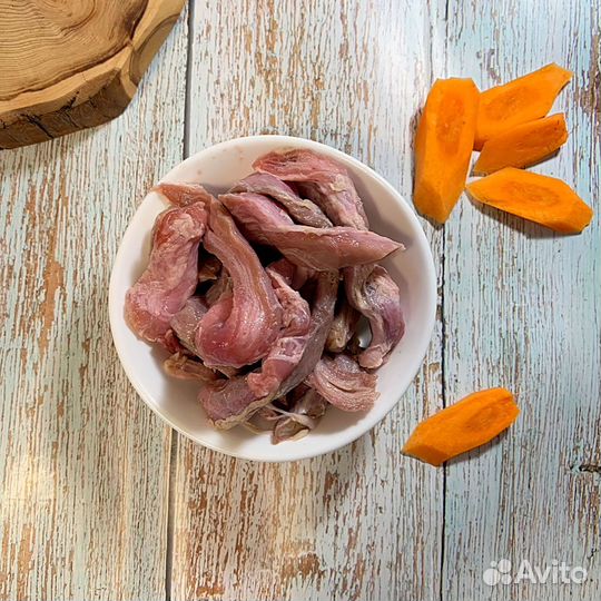 Мясо и субпродукты для собак