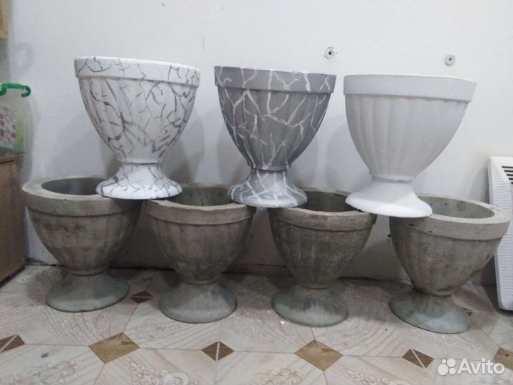 Вазоны для цветов бетонные