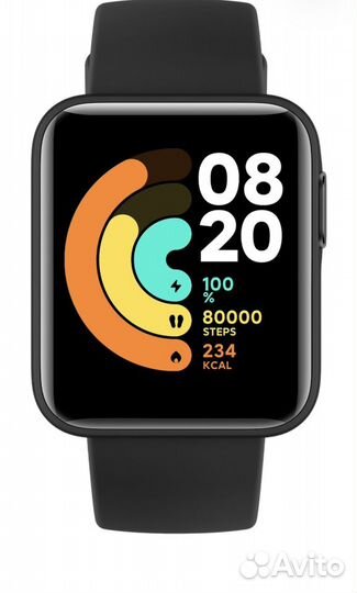 Умные часы Xiaomi Mi Watch Lite Global, черный