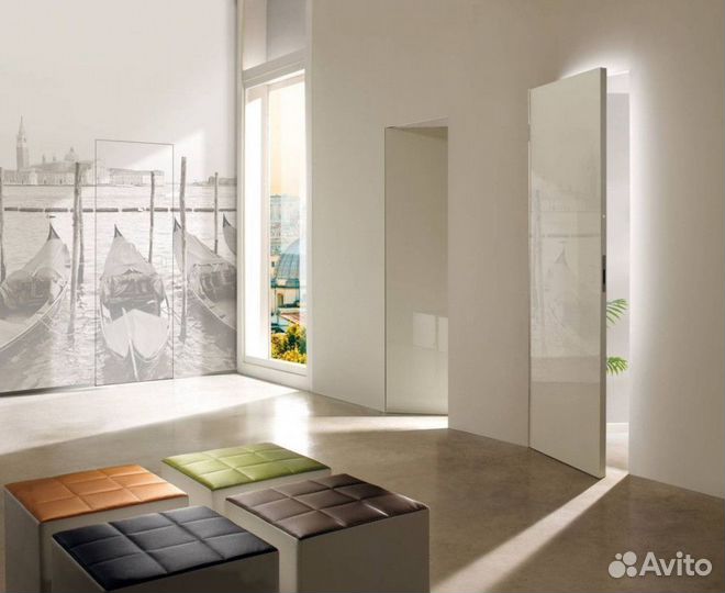 Межкомнатные двери под отделку