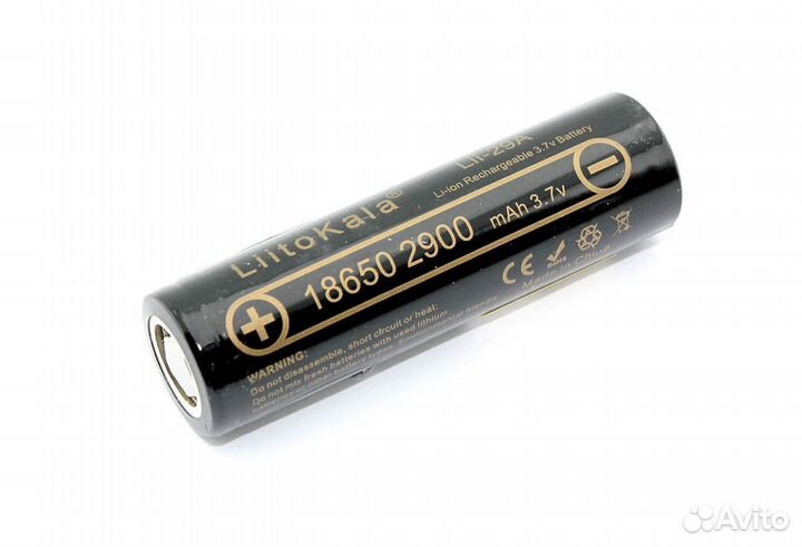 Аккумулятор 18650 Li-Ion LiitoKala Lii-29A 2900mAh