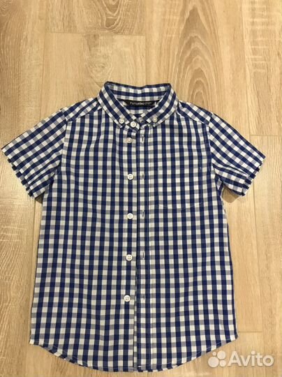 Рубашка на мальчика 110 размер