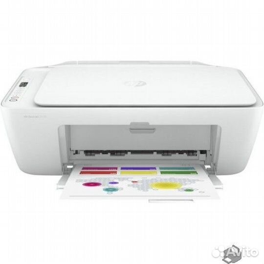 Мфу струйный HP DeskJet 2710, A4, цветной, струйны