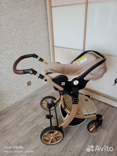 Коляска luxmom 3 в 1 бу