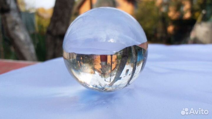 Шар из горного хрусталя