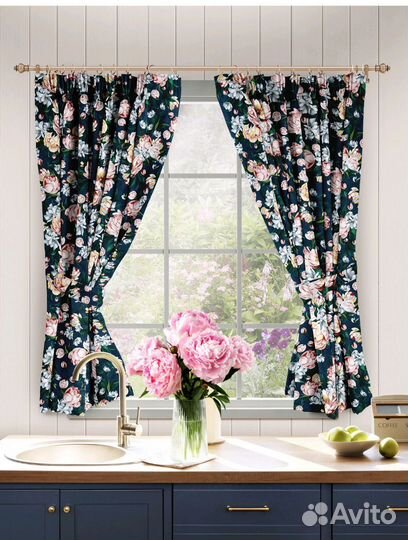 Комплект штор новый