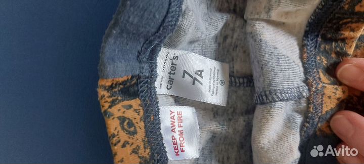 Пижама carters 7