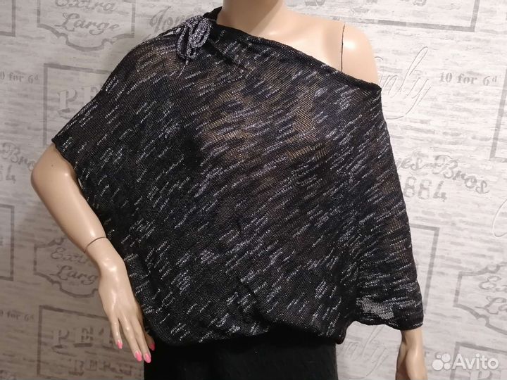 Итальянская пряжа вискоза с люрексом