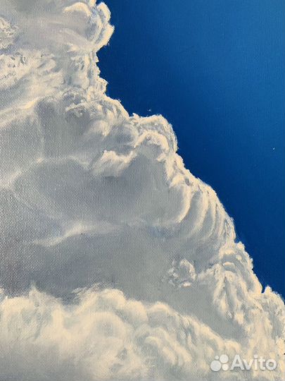 Картина маслом на холсте пейзаж