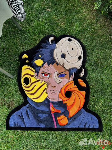 Тафтинговый ковер Наруто 2шт